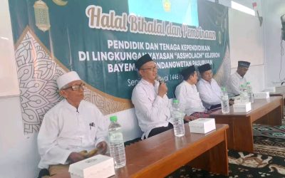 Semangat Kebersamaan dan Pembinaan Guru Warnai Halal Bihalal Yayasan Pondok Pesantren Assholach Kejeron