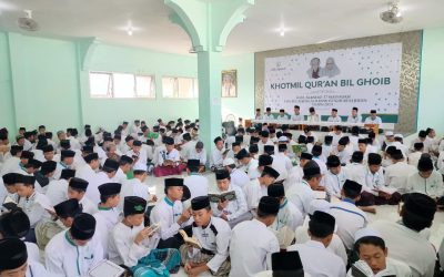 Khotmil Qur’an Bil Ghoib Ekpresi Kegembiraan Santri di Haul Masyayikh